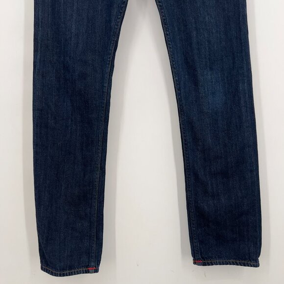 GUSTIN Raw Selvedge Denim Jeans - Slim Fit - Size 31 - Picture 3 of 14
